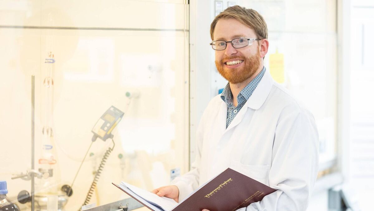Patrick O'Sullivan, Senior Development Chemist.