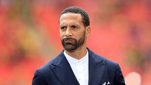 <p>QUESTIONING: Rio Ferdinand has questioned the reaction of football’s leading authorities in the face of racism. Pic: Mike Egerton/PA</p>