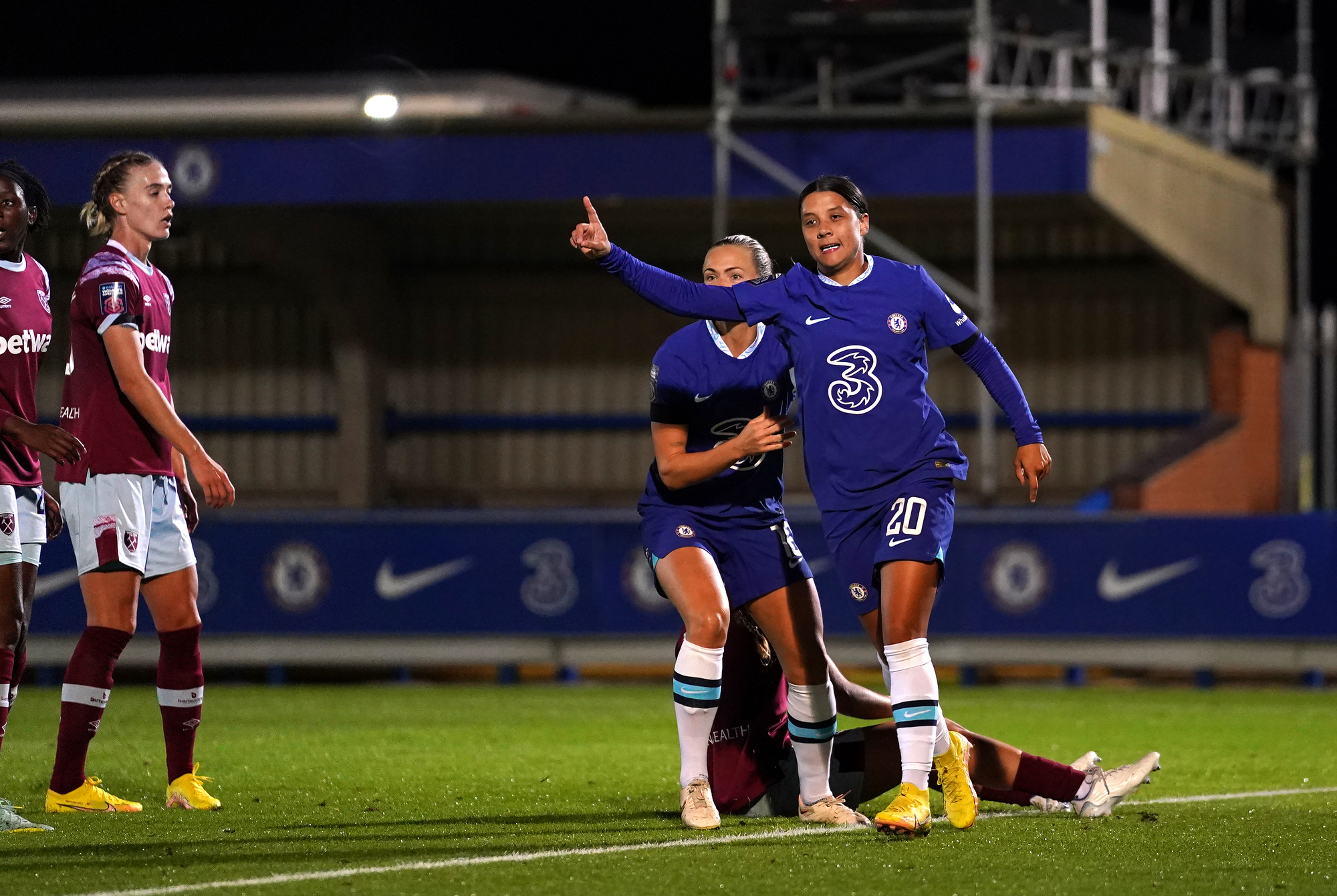 Chelsea beat West Ham to make it back-to-back Women’s Super League wins