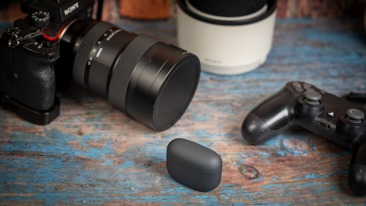 Sony LinkBuds S are available in three colours. Picture: Noel Campion.