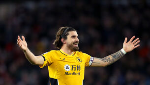 Wolverhampton Wanderers’ Ruben Neves (Bradley Collyer/PA)