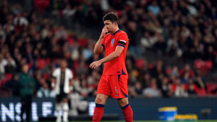 Harry Maguire will miss the Manchester derby (Nick Potts/PA)