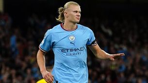 <p>SUPER START: Erling Haaland has made a superb start at Manchester City. Pic: Martin Rickett/PA</p>