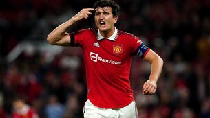 <p>UNDER-FIRE: Harry Maguire has had a poor start to the season. Pic: Martin Rickett/PA</p>