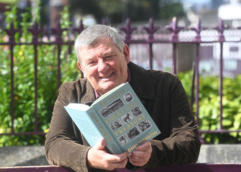 John Creedon with his new book. Picture: Larry Cummins 