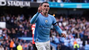 <p>AGE ON HIS SIDE: Phil Foden will get better and better, says Manchester City team-mate Kevin De Bruyne. Pic: Martin Rickett/PA</p>