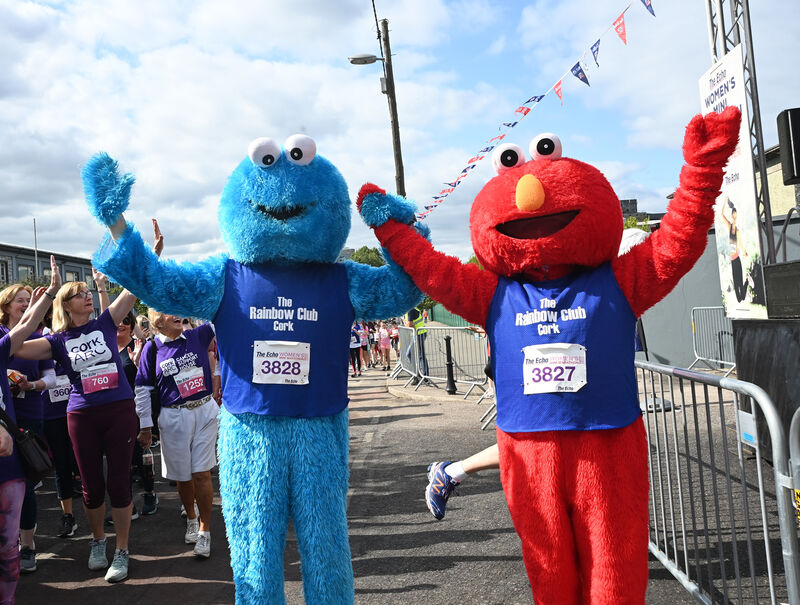  Race competitors from the Rainbow Club at the start of the 41st Echo Women's Mini-Marathon last month. Picture: Larry Cummins