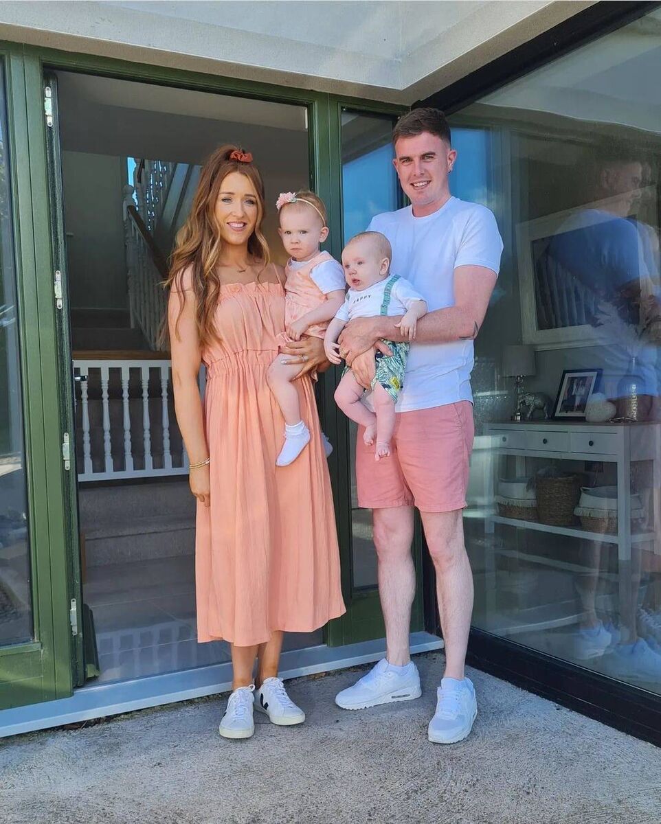 Susan and Daniel with their children. "People saying anything about my children is a big no,” says the mum of two.