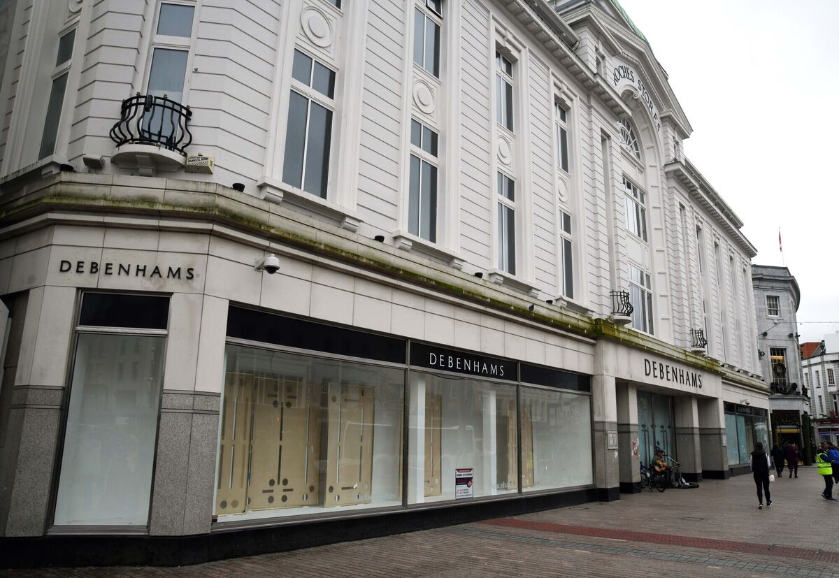 Debenhams has lain idle since April 2020 Picture Denis Minihane. Debenhams has lain idle since April 2020 Picture Denis Minihane.