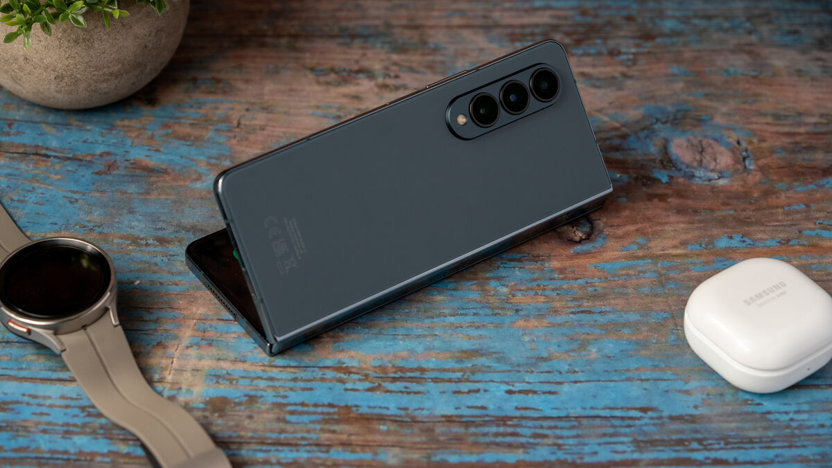 Samsung Galaxy Z Fold 4. Picture: Noel Campion.
