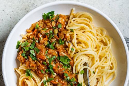 Lentil Bolognese