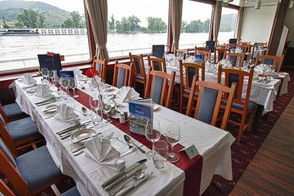 Sam Corbett, who heads the company behind the proposal, plans to being in a high-end restaurateur to run the restaurant. Picture: Rius Cruises