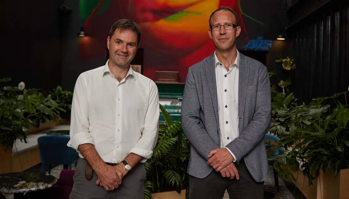 Ralph Benson and Feargal McKenna, founders of Moneycube and the hosts of Pensions Awareness Week. Ralph Benson and Feargal McKenna, founders of Moneycube and the hosts of Pensions Awareness Week.