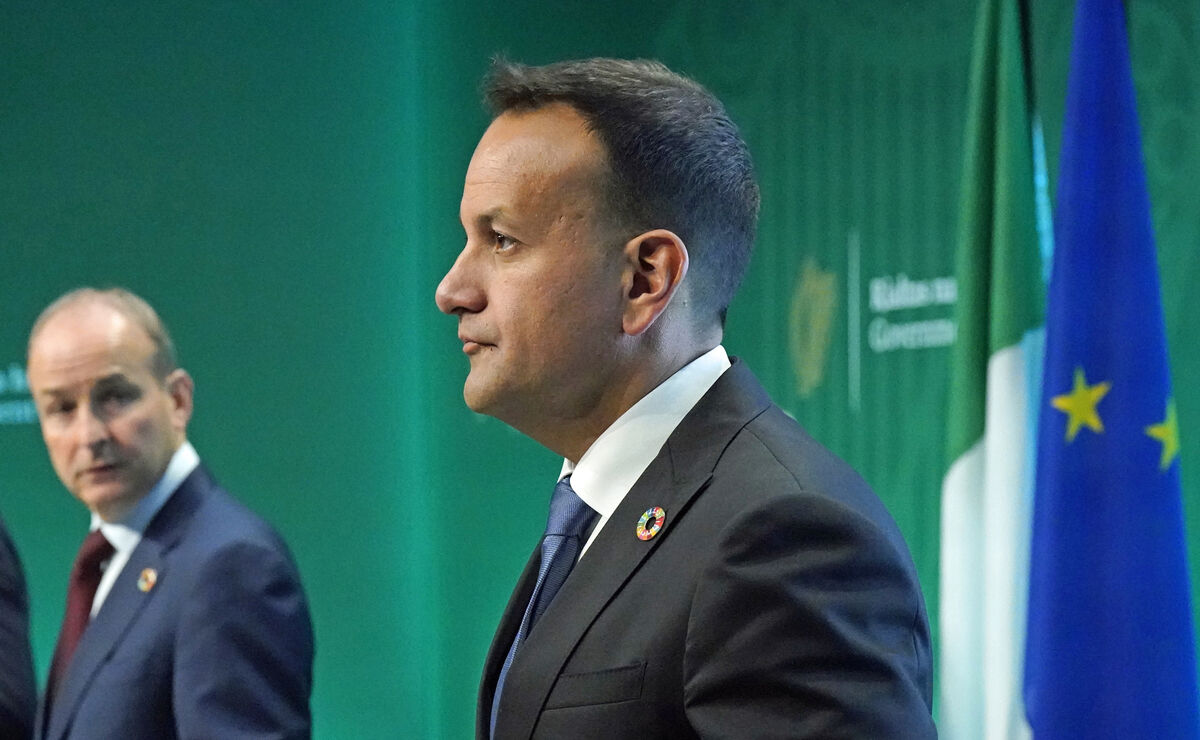 Taoiseach Micheál Martin said the energy crisis provides a 'context' for an eviction ban but Tánaiste Leo Varadkar said a winter ban would 'store up the problem' for spring. Picture: PA