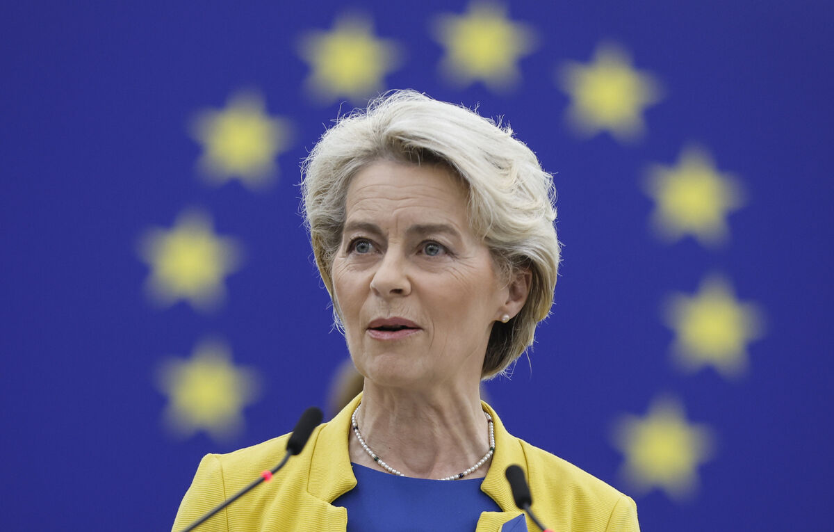 European Commission President Ursula von der Leyen wants joint purchasing of energy to avoid a scenario in which member states are outbidding each other and driving prices up. Picture: AP/Jean-Francois Badias