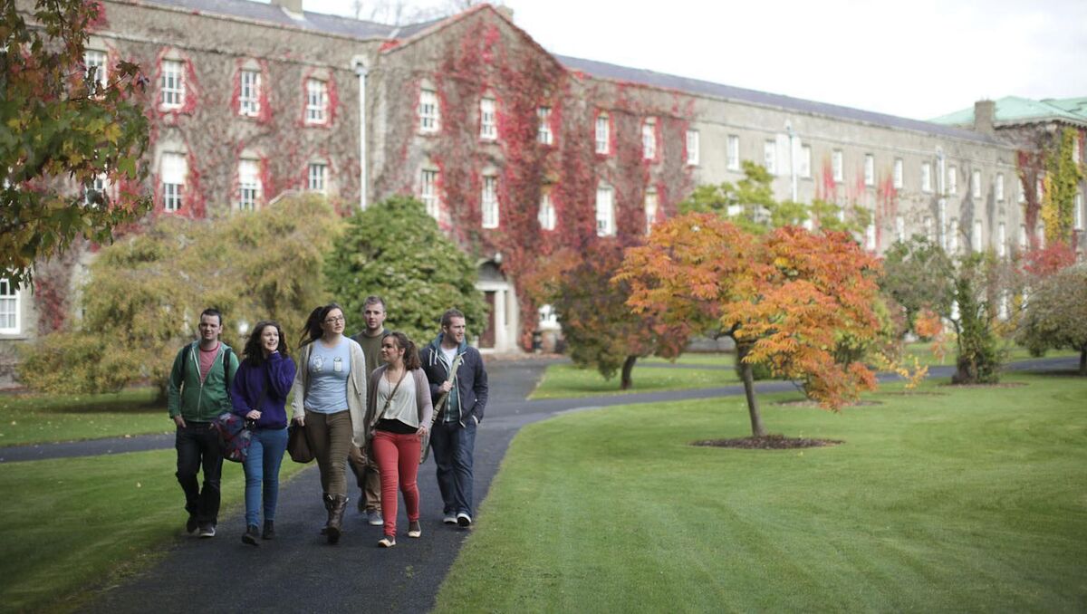 Students at Maynooth University. Students at Maynooth University.