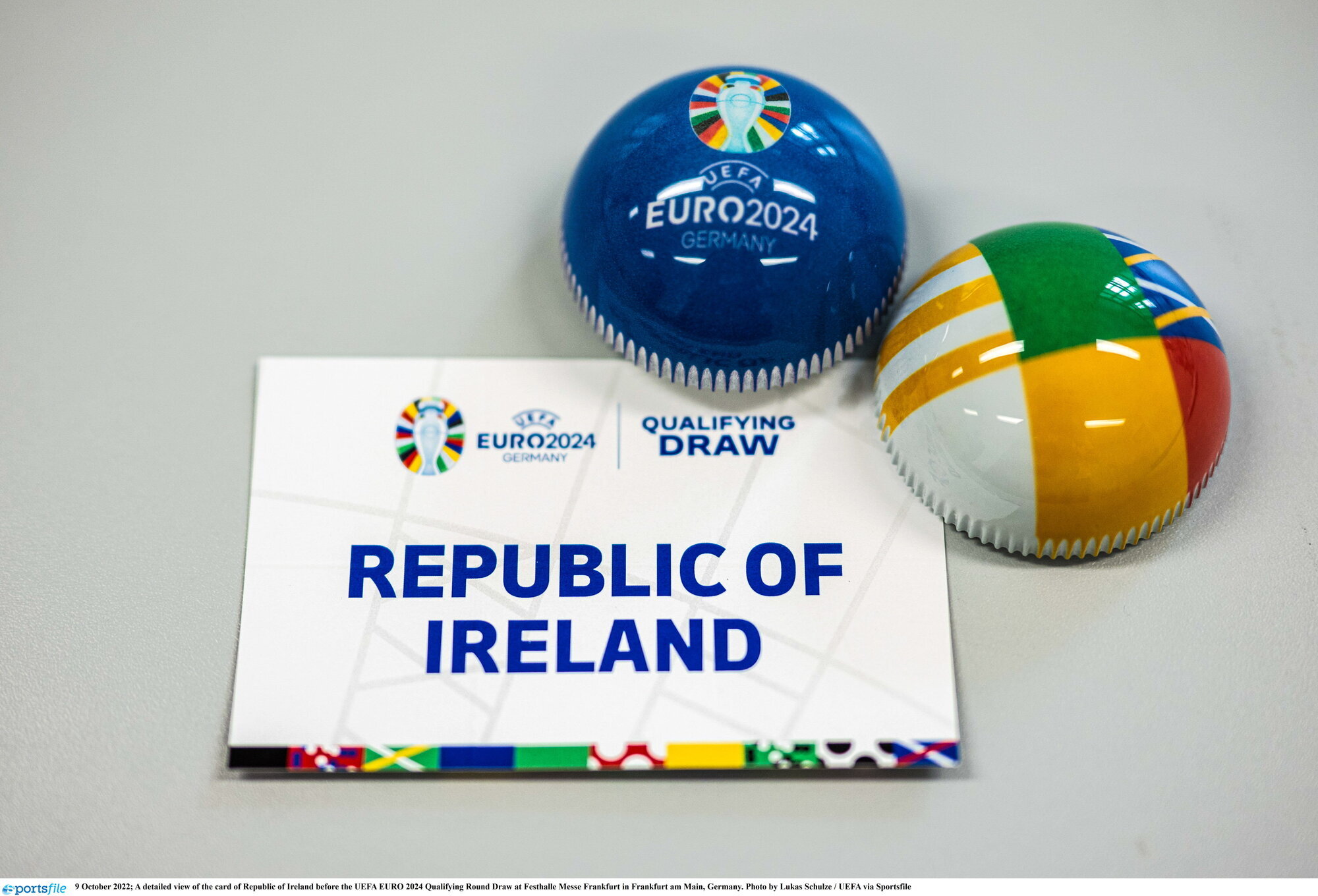 Ireland handed France and Netherlands in  tough Euro draw