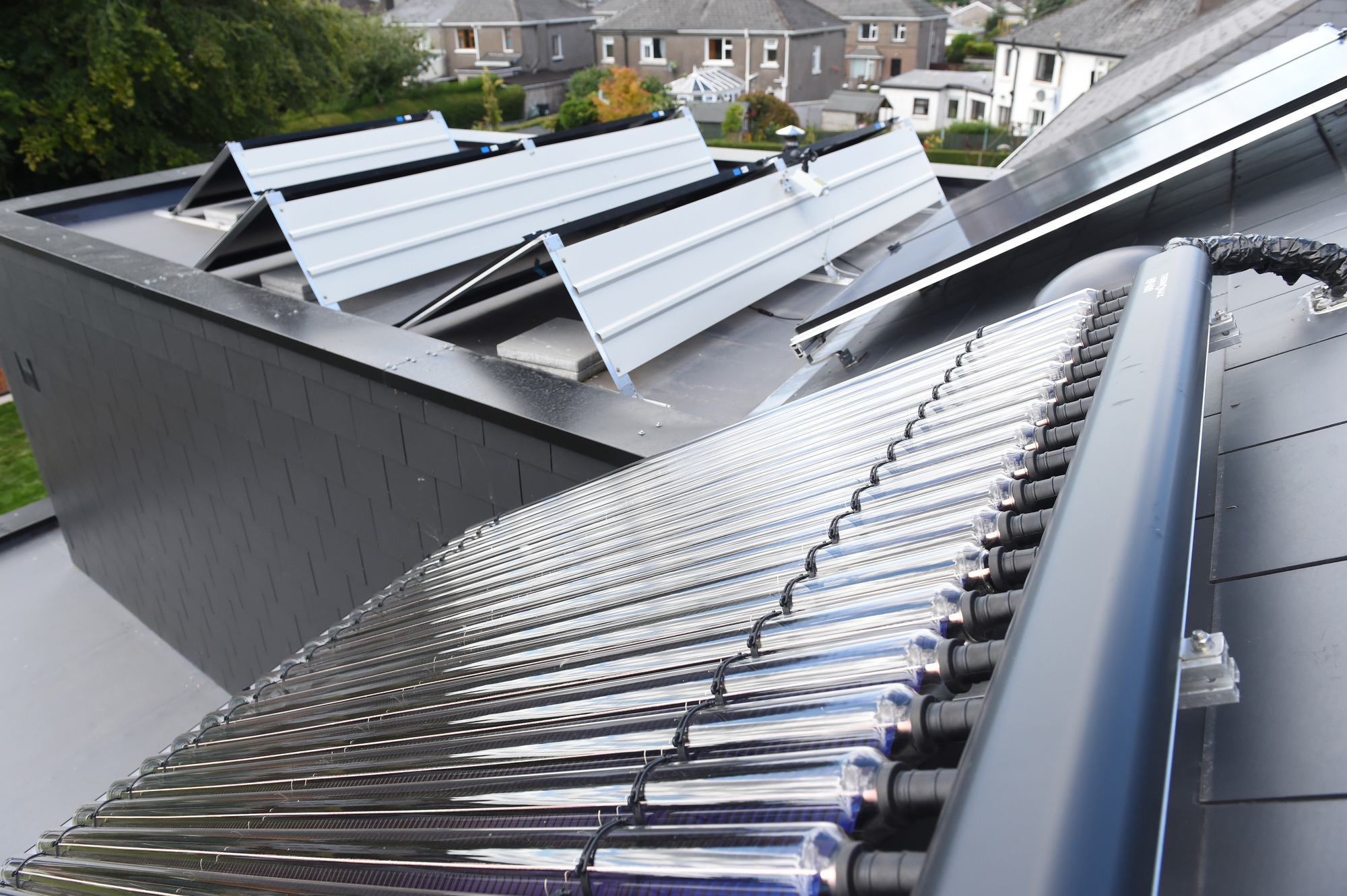Do I have to have a flat roof on my rear extension?