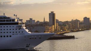 <p>A third cruise ship has been hired by Qatari World Cup organizers to operate as a fans’ hotel docked in Doha port. It will add much-needed rooms during the month-long tournament. </p>
