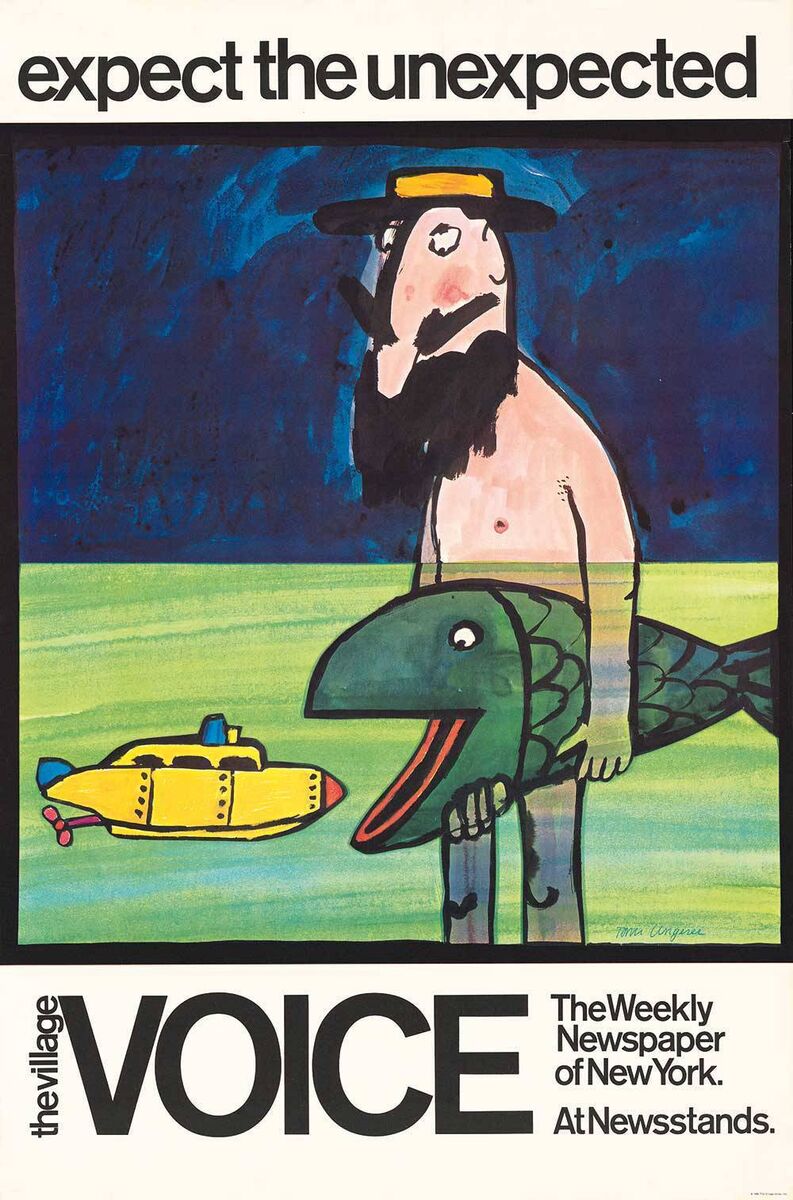 'Expect the Unexpected'. Copyright: Tomi Ungerer Estate Diogenes Verlag, 1968