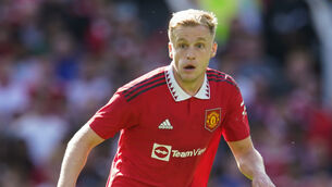 <p>Could Donny van de Beek be on his way out of Manchester United? (Dave Thompson/PA)</p>