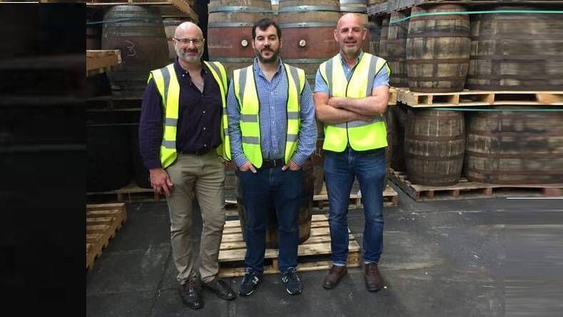 Kinsale Spirit Co Directors (l-r); Colin Ross, Ernest Cantillon and Tom O'Riordan.