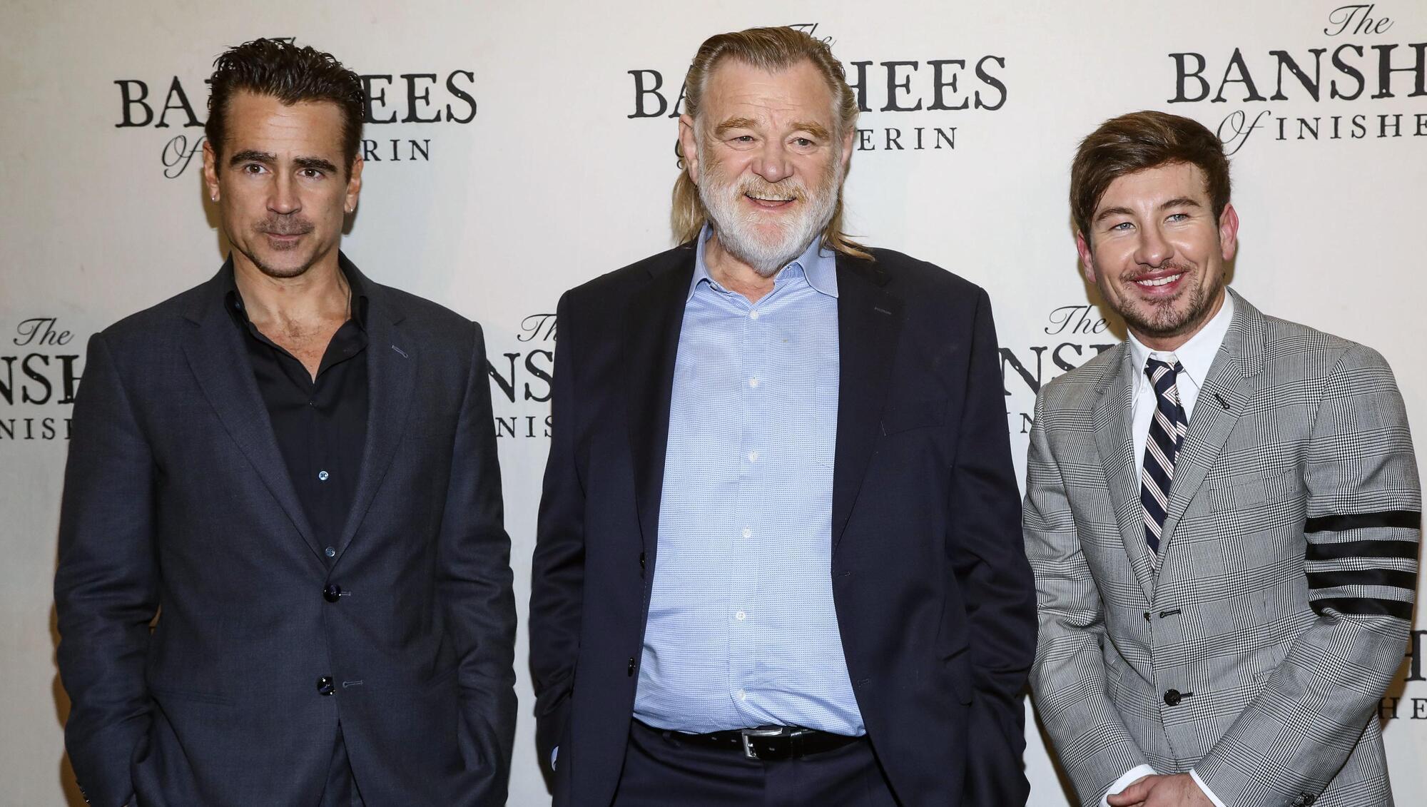 Brendan Gleeson, Colin Farrell and Barry Keoghan will be on Friday's Late Late