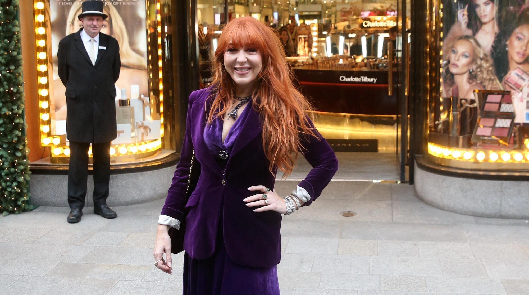 Charlotte Tilbury MBE, Founder and Chairman of Charlotte Tilbury Beauty, outside Brown Thomas on Tuesday. Picture: Stephen Collins /Collins Photos