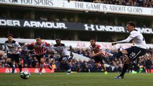 Alli rises to challenge in Kane’s absence