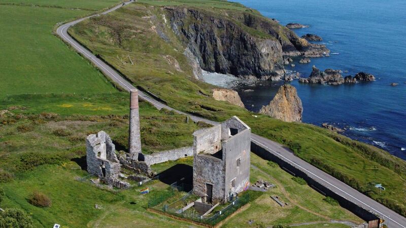 Tankardstown Engine House near Bunmahon. Picture: Billy Crowley/Copper Coast Geopark