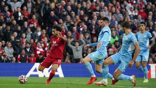 <p>MO-MENTUM: Mo Salah and his Liverpool side face off against their rivals Man City this Sunday. </p>