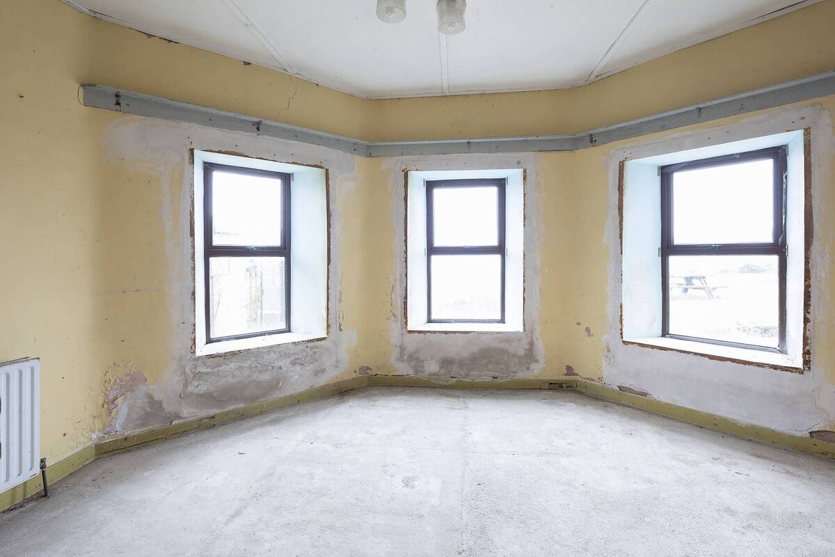 Well named: a bay window at No 11