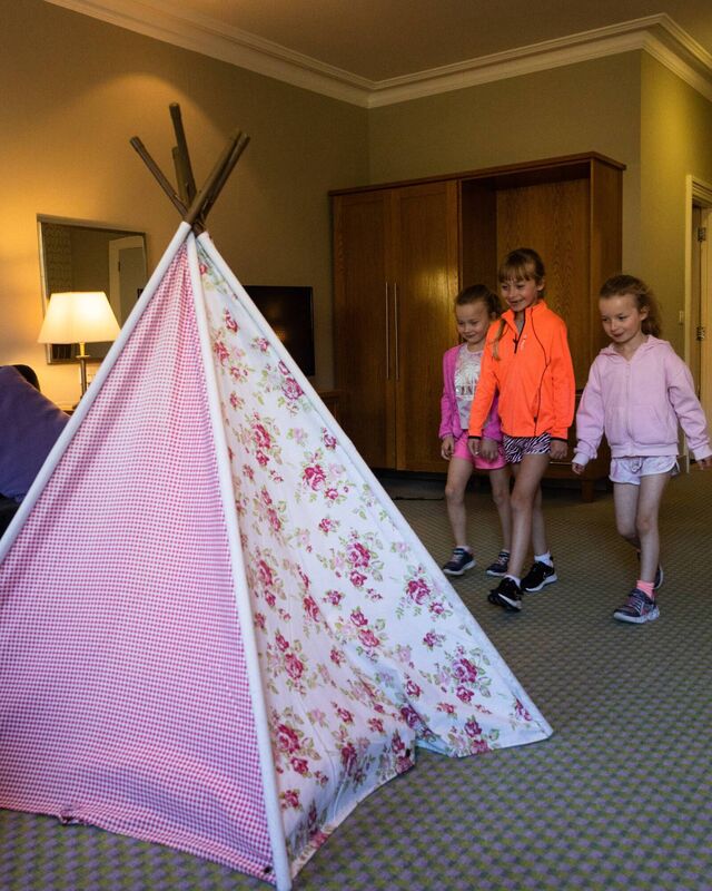 Two-bedroom apartments that accommodate up to two adults and four children make Mulranny Park Hotel a popular spot for larger families Two-bedroom apartments that accommodate up to two adults and four children make Mulranny Park Hotel a popular spot for larger families