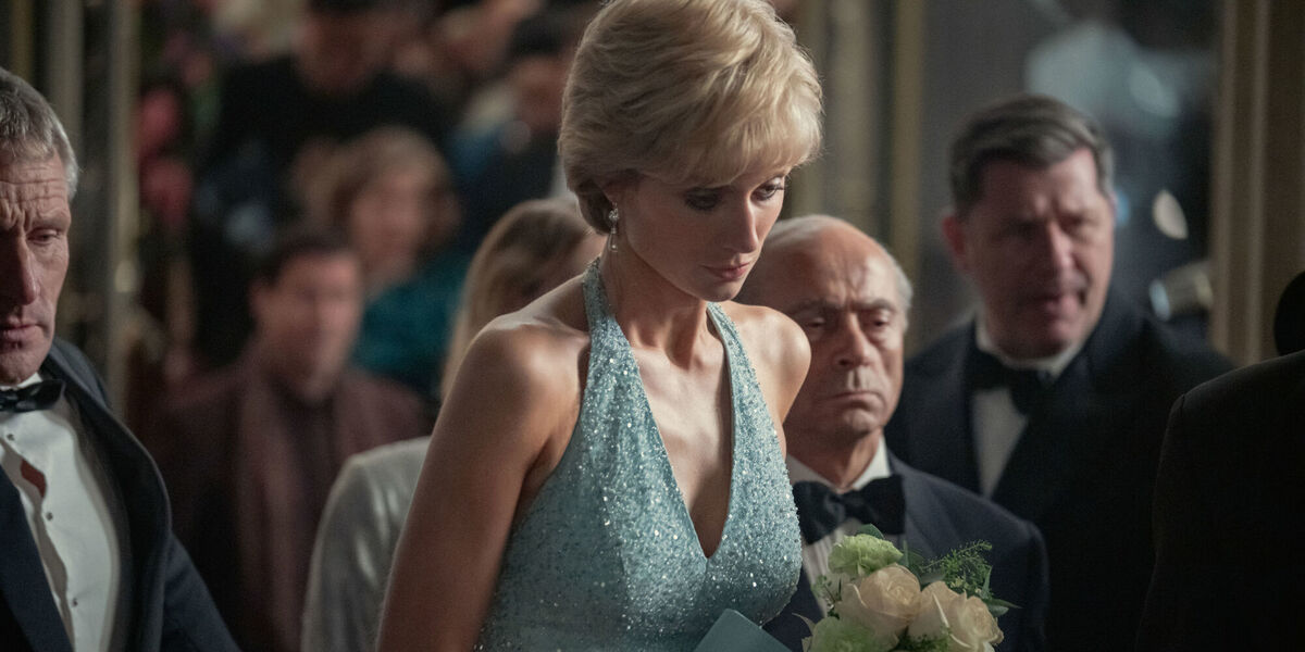Australian actress, Elizabeth Debicki as Diana, Princess of Wales from season five of The Crown