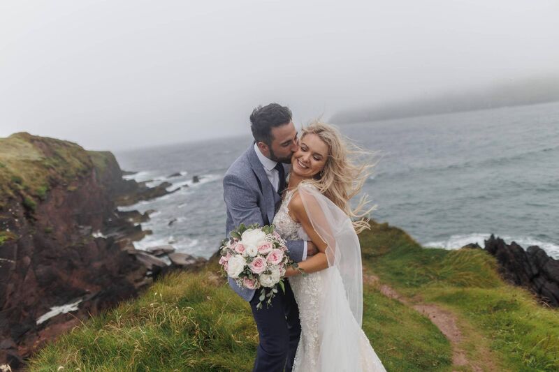 Danielle McHugh and Stephen Foley. 