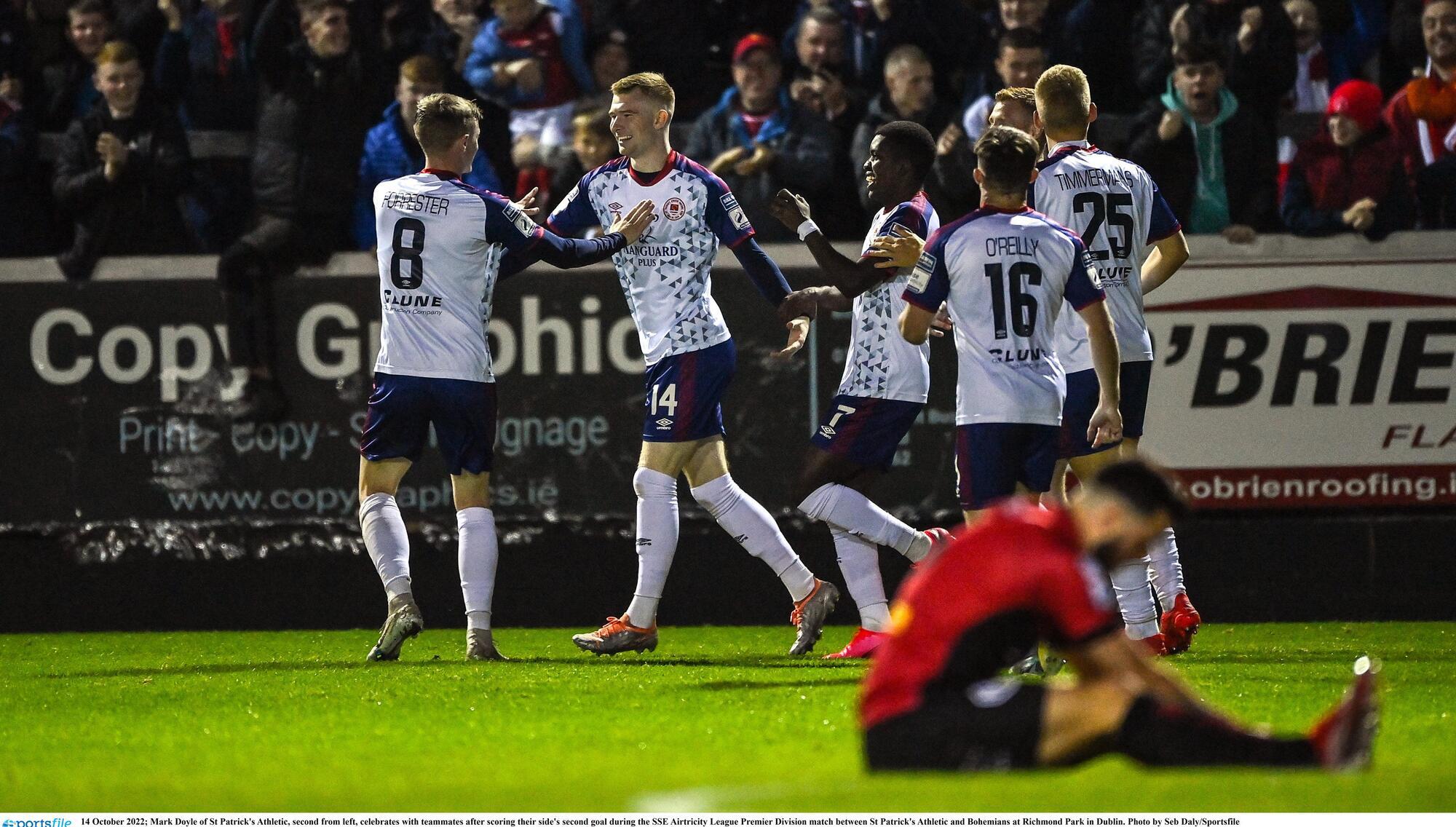 Saints' firepower too much for Bohs at packed Richmond Park