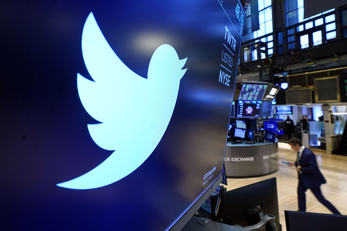 The logo for Twitter at the New York Stock Exchange. Many social media giants have tried to jump on the super app bandwagon.