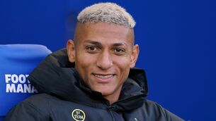 <p>POSITIVE NEWS: Tottenham forward Richarlison is set to be fit to feature for Brazil at the World Cup. Pic: Gareth Fuller/PA</p>