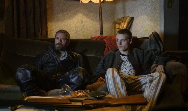 Steve (Rory Keenan) and young Danny (Samuel McKenna)