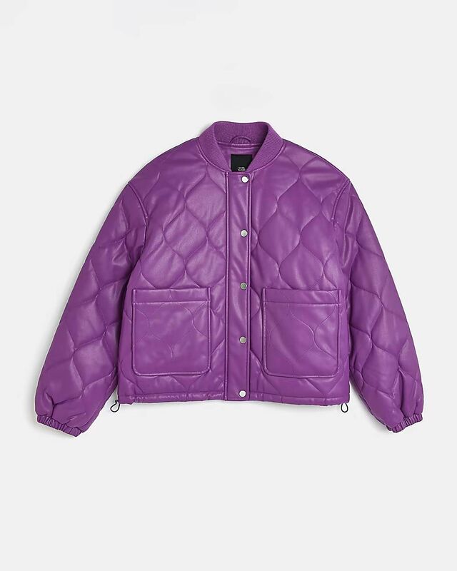 ‘Astra’ technical bomber jacket, River Island, €95 ‘Astra’ technical bomber jacket, River Island, €95