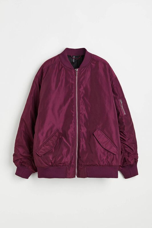 Padded bomber jacket, H&M, €39.99 Padded bomber jacket, H&M, €39.99
