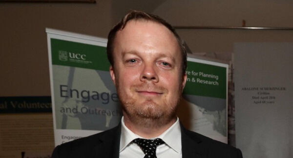 Will Brady, of UCC’s Centre for Planning and Education Research Will Brady, of UCC’s Centre for Planning and Education Research