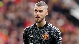 <p>OUT OF CONTRACT: David de Gea is one of several Manchester United players whose contract expires at the end of the season. Pic: Martin Rickett/PA</p>
