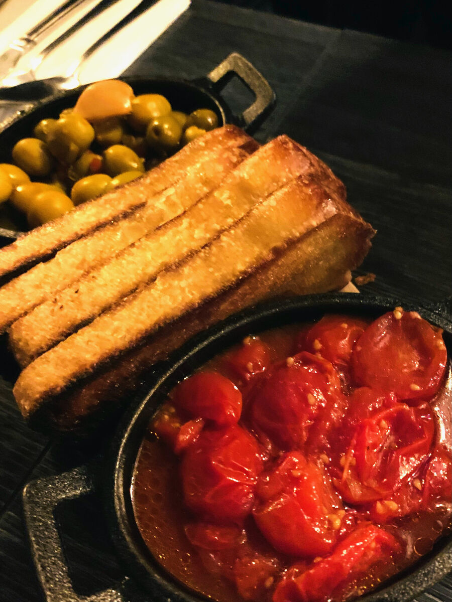 A take on classic pan con tomate