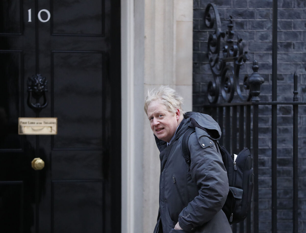 The Times reports former prime minister Boris Johnson is expected to stand in the leadership contest. Picture: AP Photo/Alastair Grant