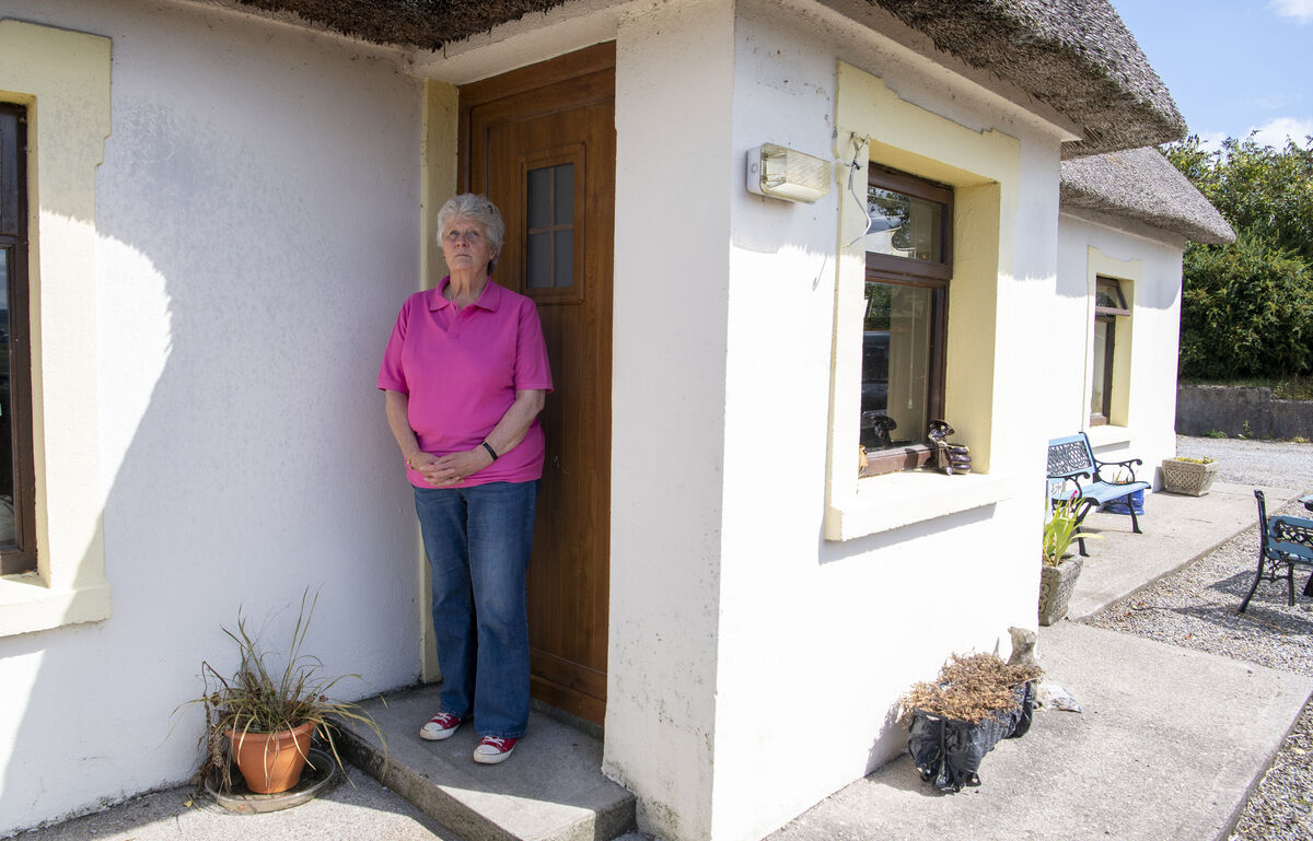 Nicola Beresford Minihan at her rented accommodation in Dungarvan, Co. Waterford. Nicola lost two houses she had mortgaged to help Catherine O'Brien purchase business property in Dungarvan. Picture: Dan Linehan