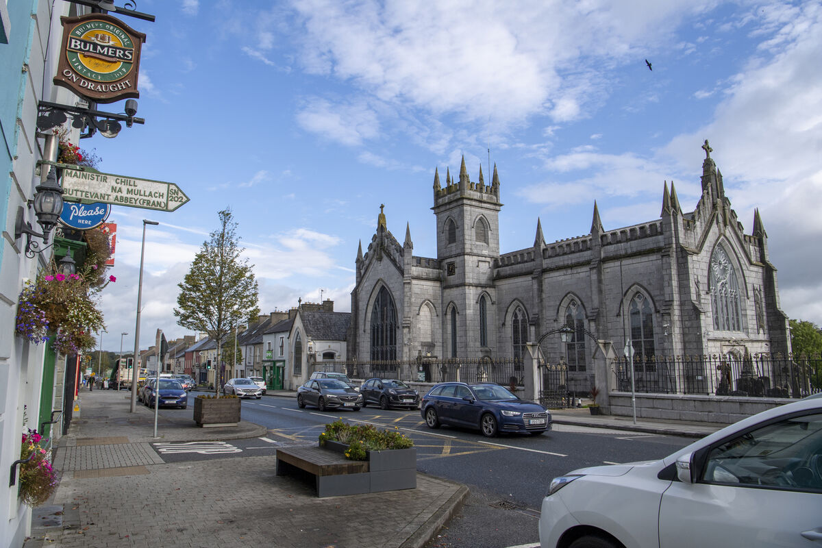 The main street in Buttevant, Co. Cork. After both women were interviewed about the Buttevant business operations, Nicola says that Catherine called to visit her. Picture: Dan Linehan