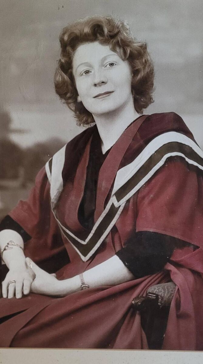 Margaret Paye, founder of Doc Paye's School on the corner of Washington Street and South Main Street, Cork City.