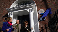 Commemorative plaque unveiled for Dublin woman Violet Gibson