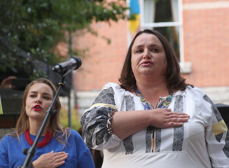 Ukrainian Ambassador to Ireland Larysa Gerasko said it is “unacceptable” that her country men were being turned away by the Irish State